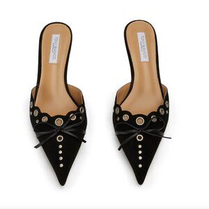 Tony Bianco Kae Suede Mule Kitten Heel